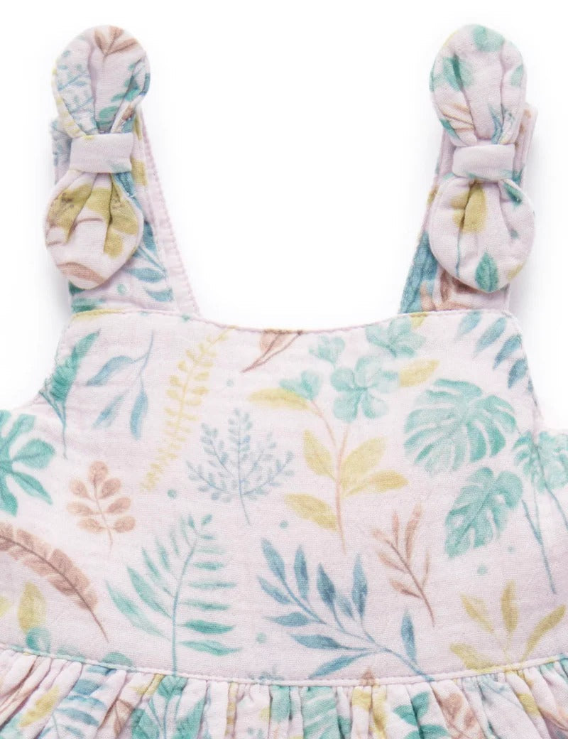 Tie Shoulder Dress